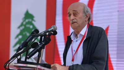 رئيس الحزب التقدمي الاشتراكي اللبناني السابق  وليد جنبلاط