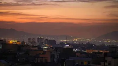 سماء طهران فجر الهجمات الإسرائيلية