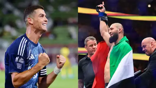 كريستيانو رونالدو وحمزة شيماييف