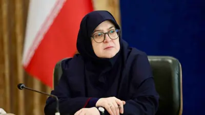 المتحدثة باسم الحكومة الإيرانية فاطمة مهاجراني