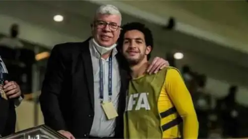 أحمد شوبير ونجله مصطفى