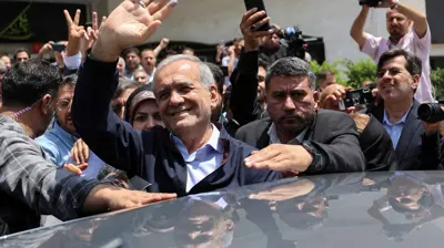  المرشح الرئاسي للانتخابات الإيرانية مسعود بزشكيان