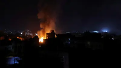 غارة أمريكية على صنعاء