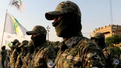 عناصر من الحشد الشعبي 