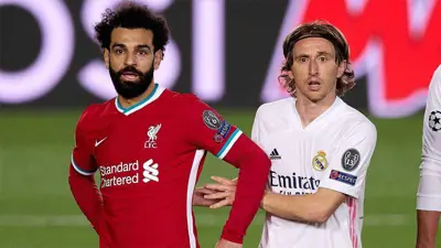 مواجهة سابقة بين ليفربول وريال مدريد
