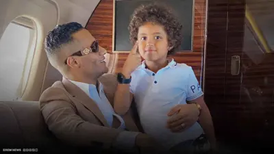 محمد رمضان ونجله علي