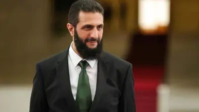 الرئيس السوري المؤقت أحمد الشرع