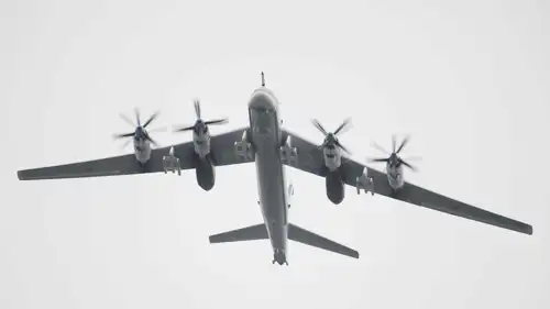 قاذفة استراتيجية روسية من طراز تو-95 إم.إس
