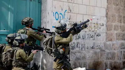 جنود إسرائيليون في الضفة الغربية