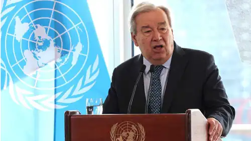الأمين العام للأمم المتّحدة أنطونيو غوتيريش