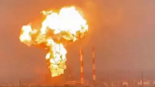 انفجار في مصفاة نوفوكويبيشيفسك