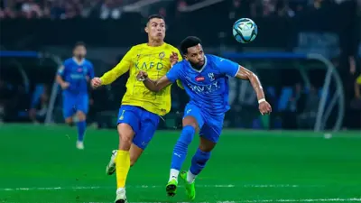 مواجهة سابقة بين الهلال والنصر