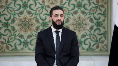 الرئيس السوري أحمد الشرع