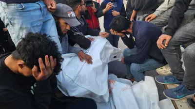 ضحايا القصف الإسرائيلي على خان يونس
