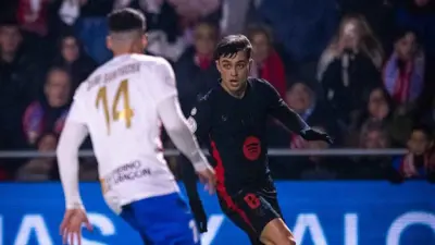مباراة بارباسترو وبرشلونة في كأس ملك إسبانيا