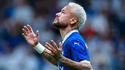 البرازيلي نيمار نجم الهلال السعودي