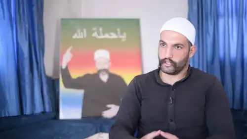 القيادي في حركة رجال الكرامة في السويداء ليث البلعوس