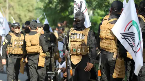 عناصر من ميليشيا الحشد الشعبي