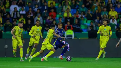 من مباراة النصر والخليج
