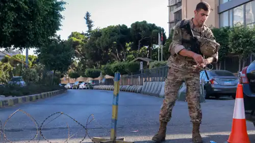 أحد أفراد الجيش اللبناني