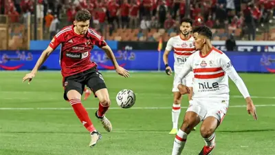 كريم نيدفيد في مباراة سابقة بين الأهلي والزمالك