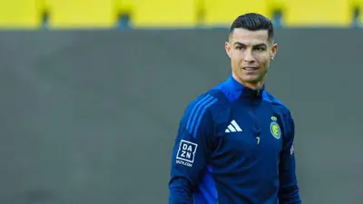البرتغالي كريستيانو رونالدو قائد النصر السعودي