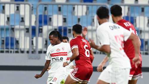 مباراة الزمالك ومودرن سبورت في الدوري المصري