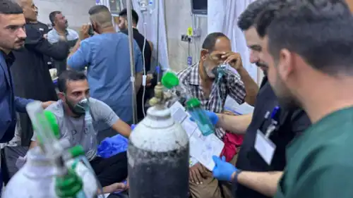 مستشفى عراقي في كربلاء