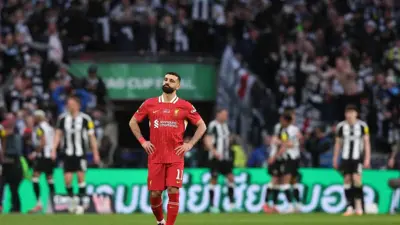 محمد صلاح بعد الخسارة أمام نيوكاسل
