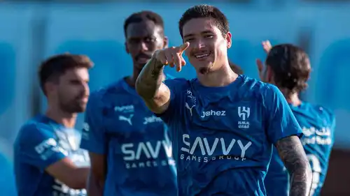 نونيز خلال من فوز الهلال على فالدهوف