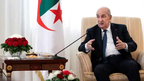 الرئيس الجزائري عبدالمجيد تبون 