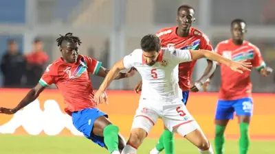 مباراة تونس وغامبيا في تصفيات كأس الأمم الأفريقية