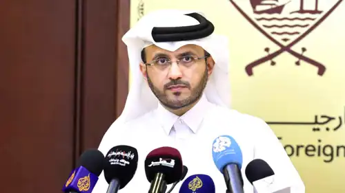 المتحدث باسم وزارة الخارجية القطرية ماجد الأنصاري