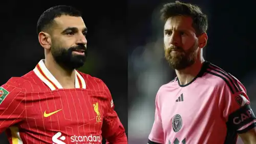 محمد صلاح وليونيل ميسي