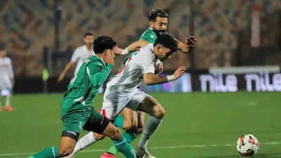 أحمد مصطفى زيزو في لقاء الزمالك والاتحاد
