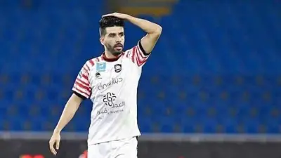 كريم البركاوي مهاجم الرائد السعودي