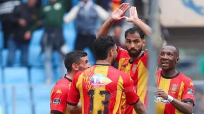 فرحة لاعبي الترجي