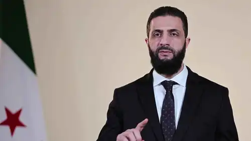 الرئيس السوري أحمد الشرع