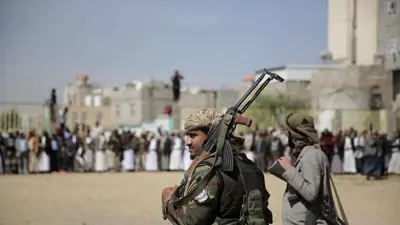 عناصر في ميليشيا الحوثي