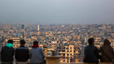 صورة عامة لمدينة حلب