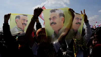مظاهرة سابقة لأنصار حزب العمال الكردستاني