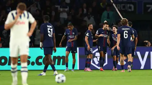 باريس سان جيرمان يكتسح أتالانتا