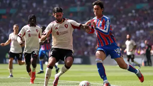 مباراة ليفربول ضد كريستال بالاس