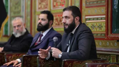 الرئيس السوري أحمد الشرع