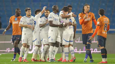 مباراة الهلال والفيحاء