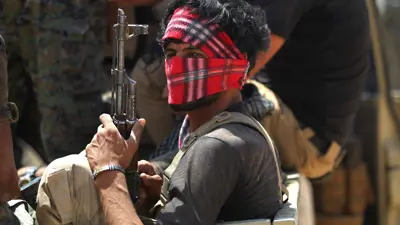 عناصر من مليشيات الحشد الشعبي في العراق