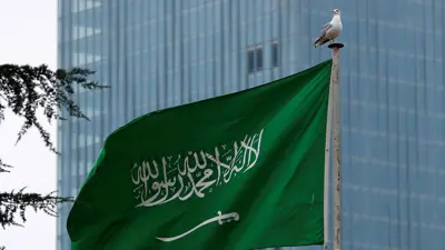 العلم السعودي