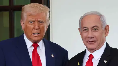 دونالد ترامب وبنيامين نتنياهو