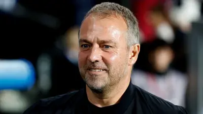 هانزي فليك مدرب برشلونة