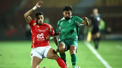 من مباراة الأهلي والاتحاد السكندري